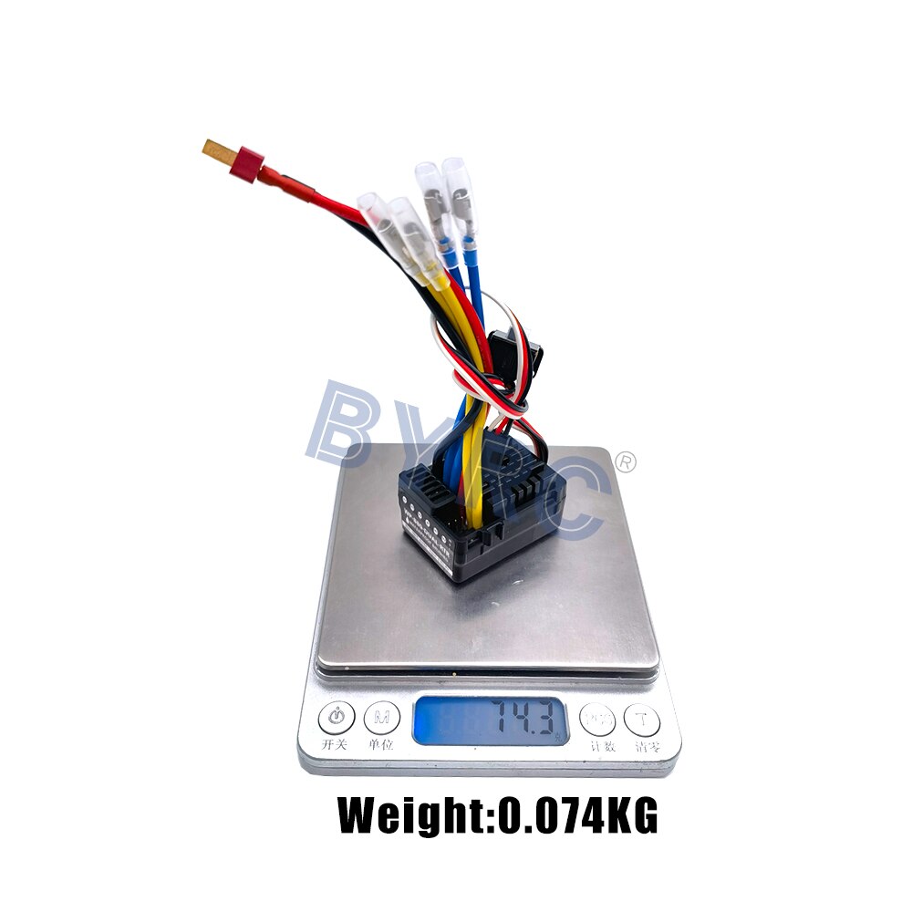 Hobbywing QuicRun WP 880 RTR 80A Dual Brushed Waterproof ESC - Speed Controller For 1/8 RC Car