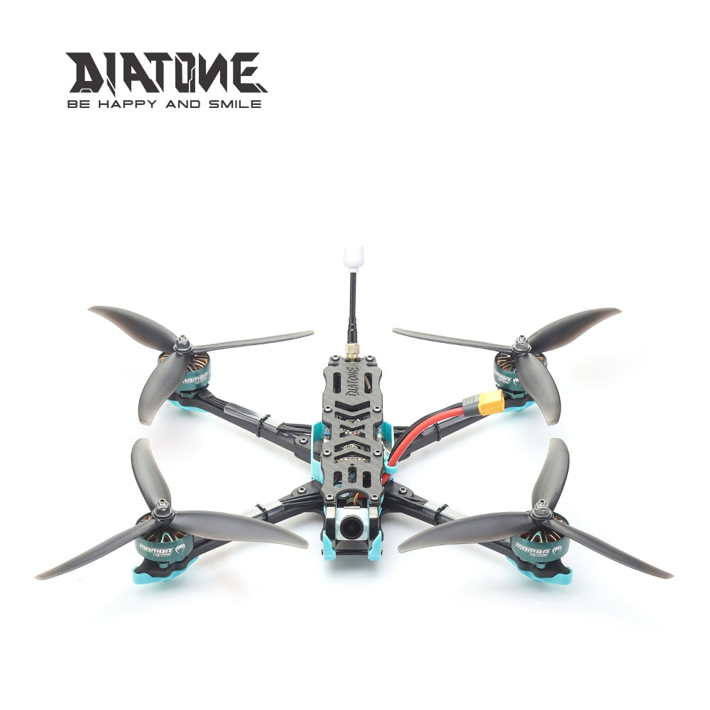 DIATONE Roma F7 - 7inch 6S PNP/BNF MSR/TBS Receiver Mamba F7 Flight Controller with GPS Antenna and VTX Racing Quadc