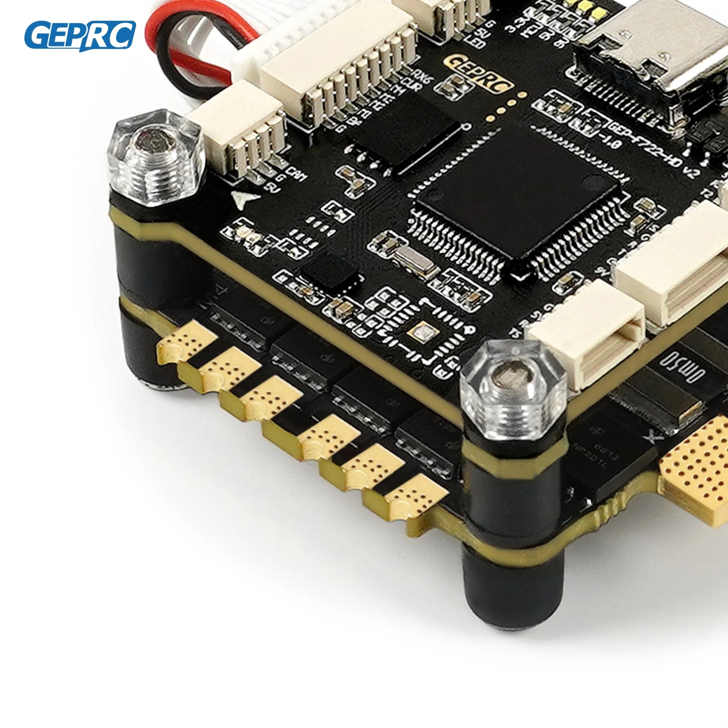 GEPRC TAKER F722 BLS 50A STM32F722 Chip 16M Black Box BLS50A-4IN1 ESC Transmitter Flight Control System RC FPV Racing Drone