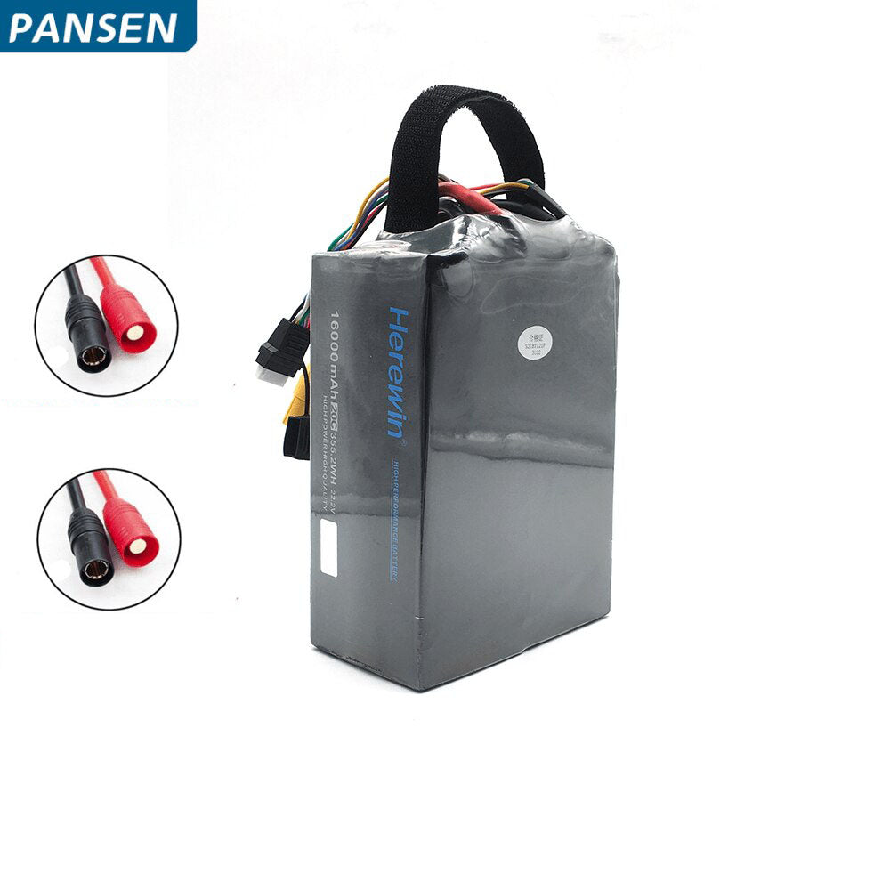Herewin 16000mah 20C 6S AS120F Plug Agriculture Drone Battery UAV Li-Po Lithium Battery One Pack Set portable battery