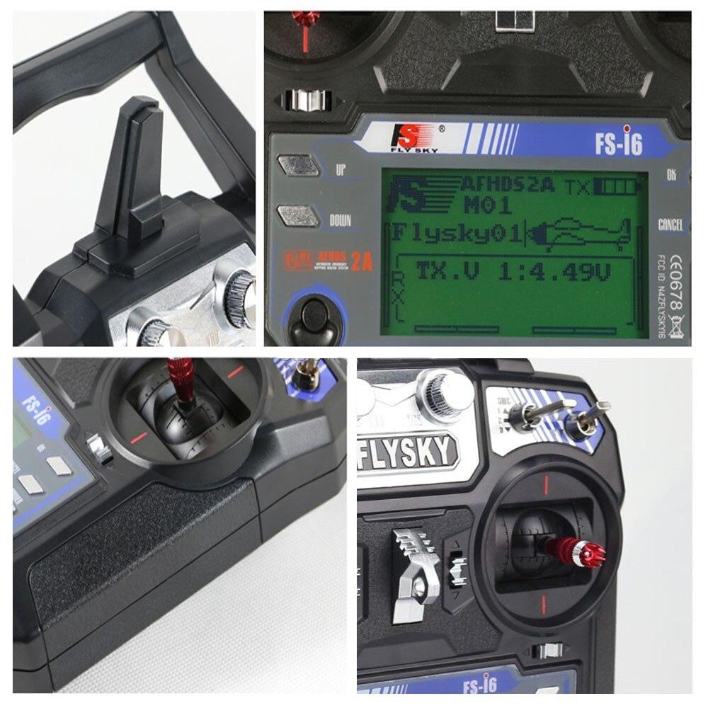 Newest Flysky FS-i6 FS I6 2.4G 6ch RC Transmitter Controller FS-iA6 Receiver For RC Helicopter Plane Quadcopter Glider - RCDrone