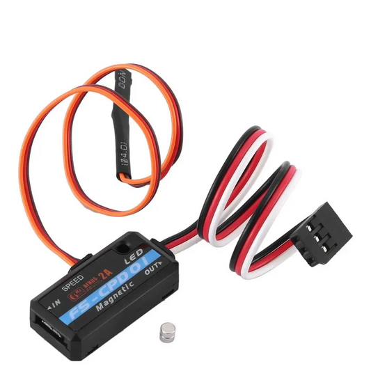 FLYSKY FS-CPD01 Speed Sensor - (Magnetic Induction) Speed RPM Telemetry Magnetic Module for IA6B IA10B RC Car Boat Aircraft