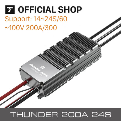 T-MOTOR THUNDER  200A 24S ESC, OFFICIAL SHOP Support: 14245/60 IOOV 2004