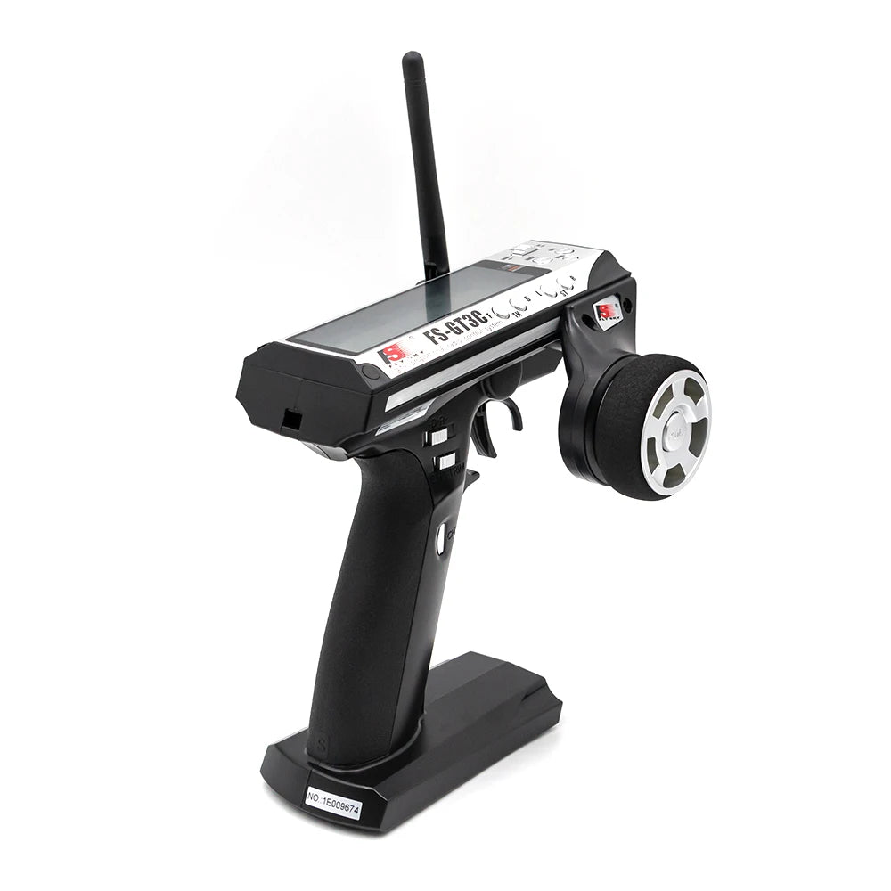 Flysky FS-GT3C 2.4Ghz 3CH Remote Controller LCD Radio Transmitter with FS-GR3E Receiver for RC Car Truck Crawler Boat