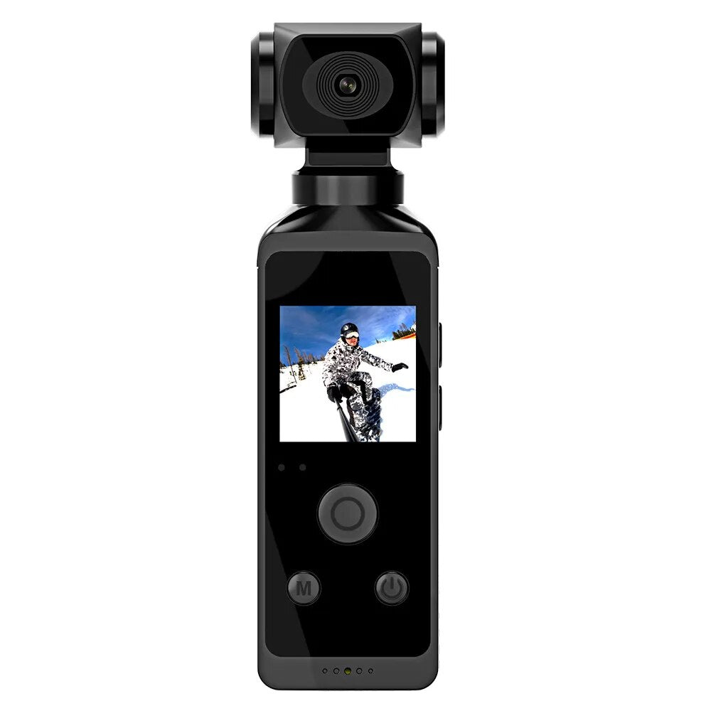 4K HD Pocket Action Camera - 270° Rotatable Wifi Mini Sports Camera wi ... Best pocket camera for travel