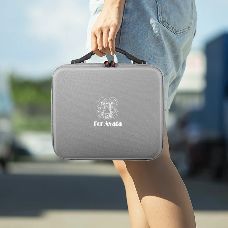 STARTRC Portable Storage Case for DJI Avata, PU Waterproof Carrying Case with Strap, Fits Goggles V2/Goggles 2 & Accessories