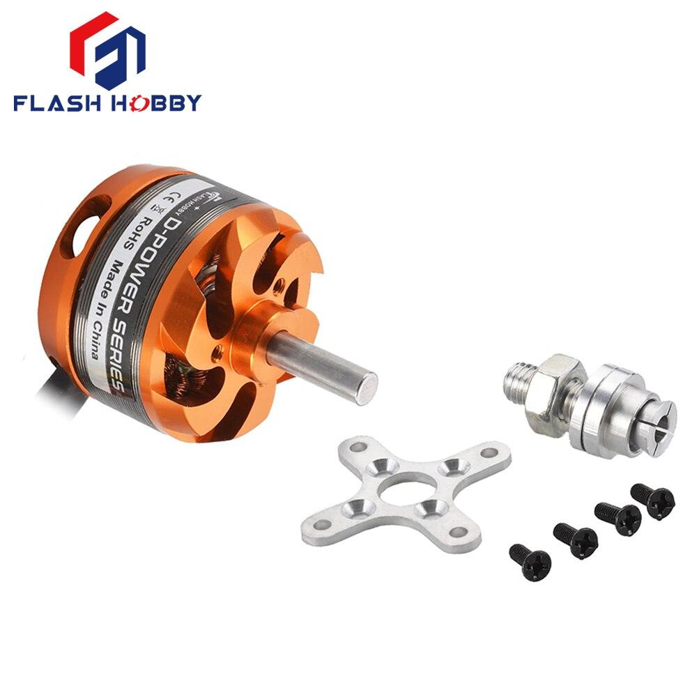 FLASHHOBBY high quality D3530 3530 1100KV 1400KV 1700KV 2-4S Brushless Motor RC FPV Racing Drone Quadcopter Frame - RCDrone