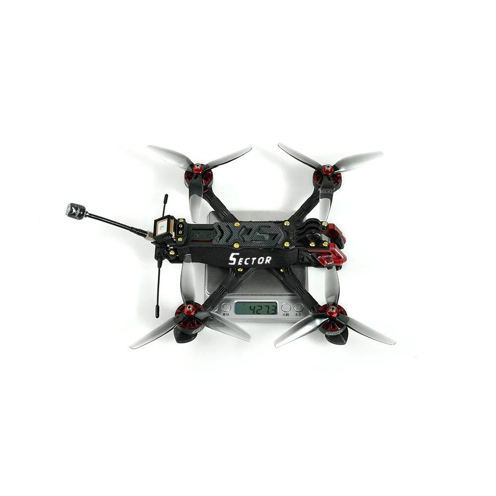 HGLRC Sector X5 FPV Racing Drone Analog Version - 2306.5 6S Caddx Ratel 2 F722 WITH GPS For RC FPV Quadcopter Freestyle Drone