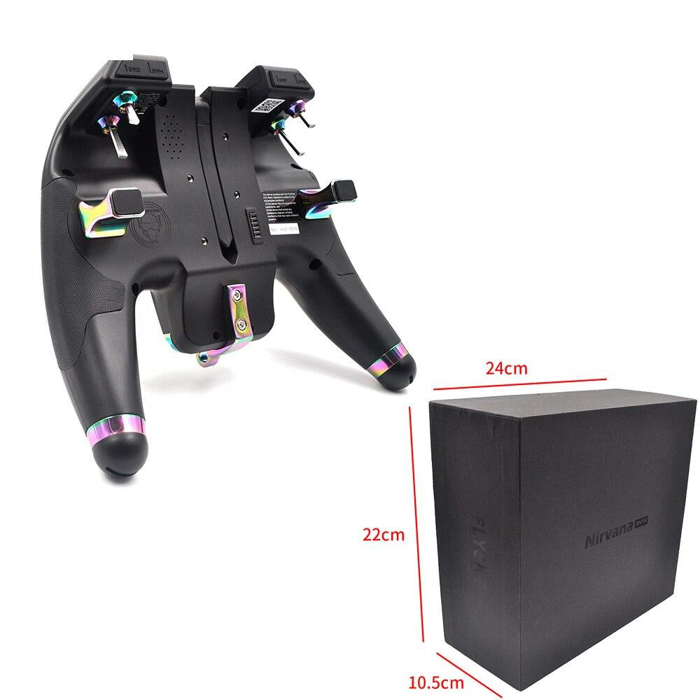 Flysky FS-NV14 2.4G 14CH 3.5 Inch Touch Screen Nirvana Transmitter with Two Receiver RC FPV Racing Drone Airplane Fixed Wing - RCDrone