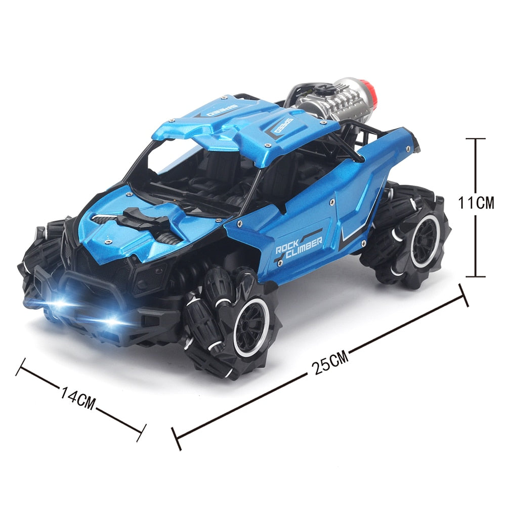 Paisible New Rock Crawler Electric 4WD Drift RC Car - 2.4Ghz Remote Control Stunt Spray Car Toys For Boys Machine On Radio Control
