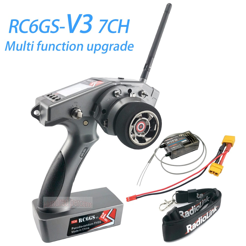 RadioLink RC6GS V3, RC6GS-V3 7CH Multi function upgrade Hundred percend R7