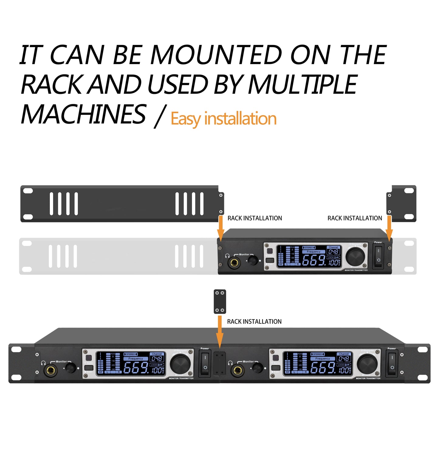 HONGUAN Stereo PSM-X400, Power PEAK STEREO CAN BE MOUNTED ON THE RACK AND USED