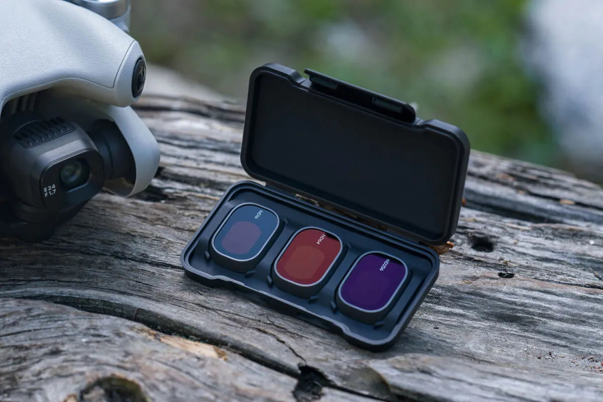 DJI Mini 4 Pro ND Filters Set - (ND16/64/256)Designed for tackling harsh lighting conditions and long exposure timelapse.