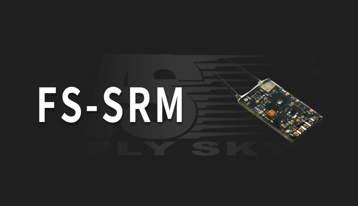 Flysky FS-SRM 2.4G ANT Receiver - Data Output With PWM PPM IBUS For FPV Rcing drone Transmitter
