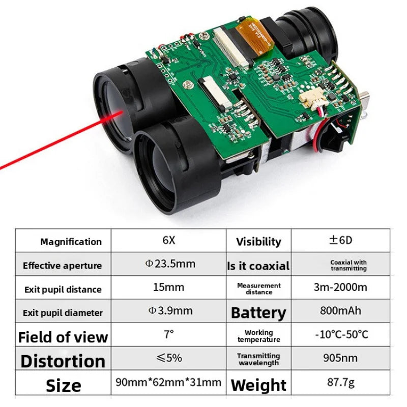 Modul Julat Laser Ketepatan Tinggi 800, Penerbangan Nadi, Sensor Julat Laser Luar