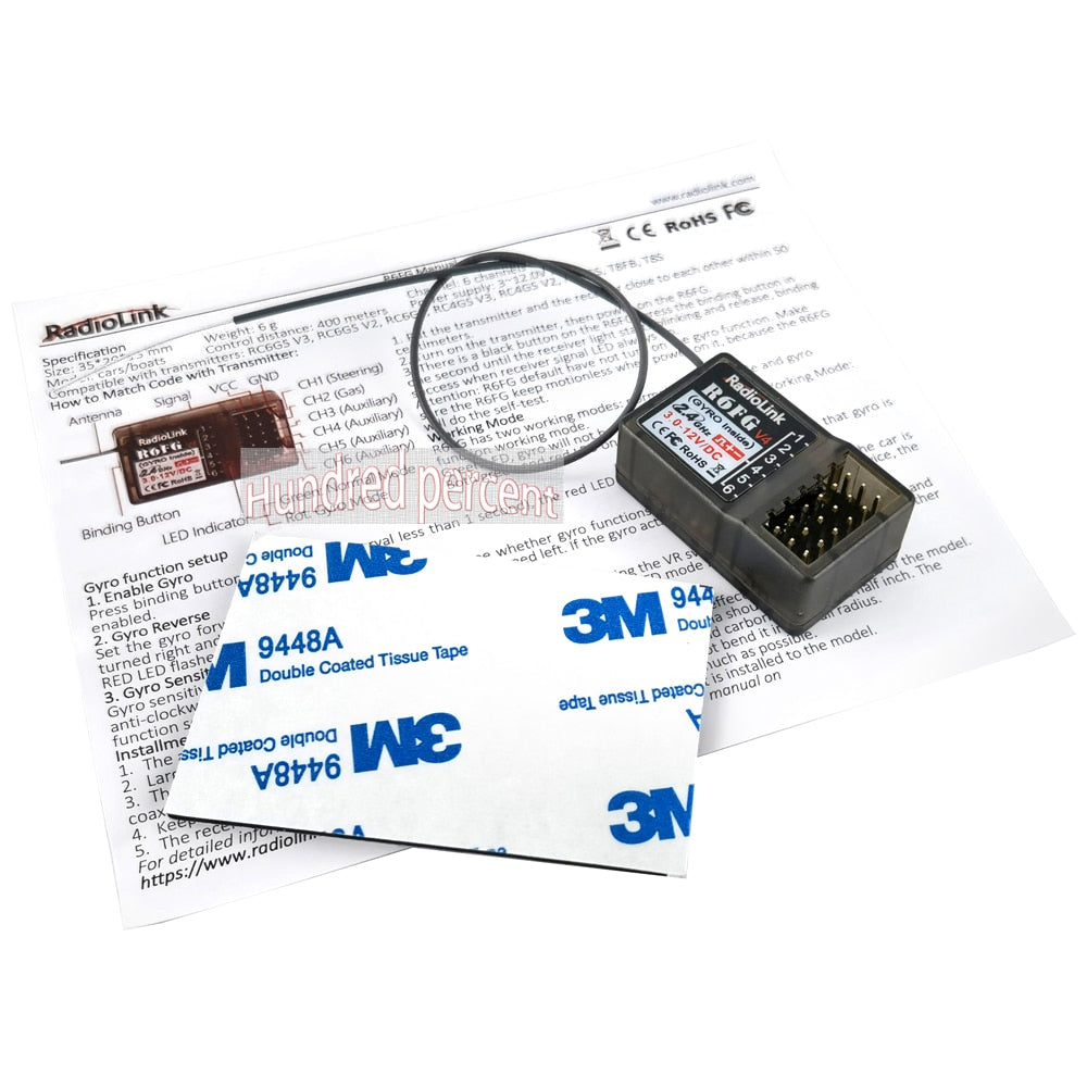 Radiolink 2.4GHz 6CH Receiver, a rcgs 370 ja vansnnes 06*6 U