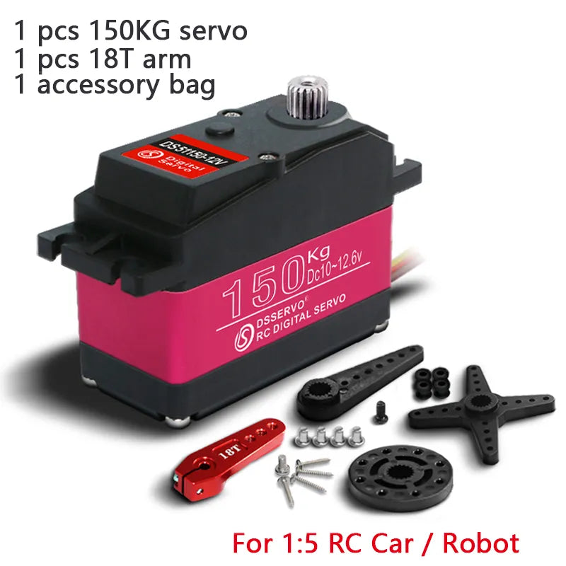 DSServo, 150KG servo pcs 18T arm accessory bag D Kg RC
