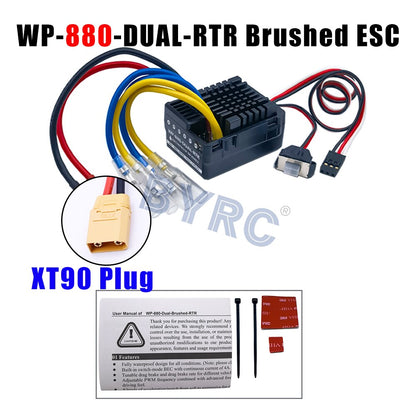 WP-880-DUAL-RTR Brushed ESC Xt9o