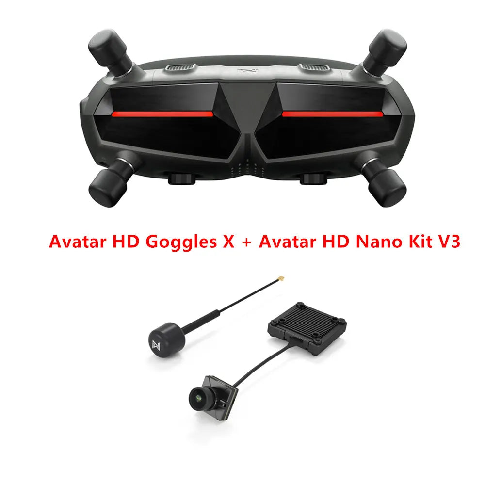 IFLIGHT Walksnail Avatar HD Goggles X with Avatar HD Kit V2 - / HD Pro Kit / HD Nano Kit V3 / HD Mini 1s Kit Combo