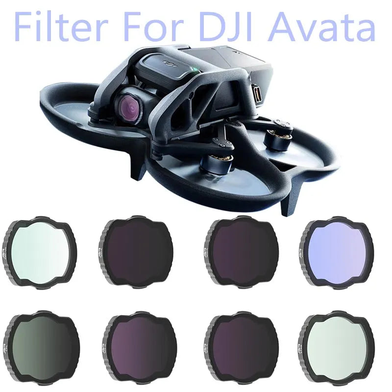 Set Filtro UV+CPL+ND8+ND16 para DJI Avatar - K&F Concept