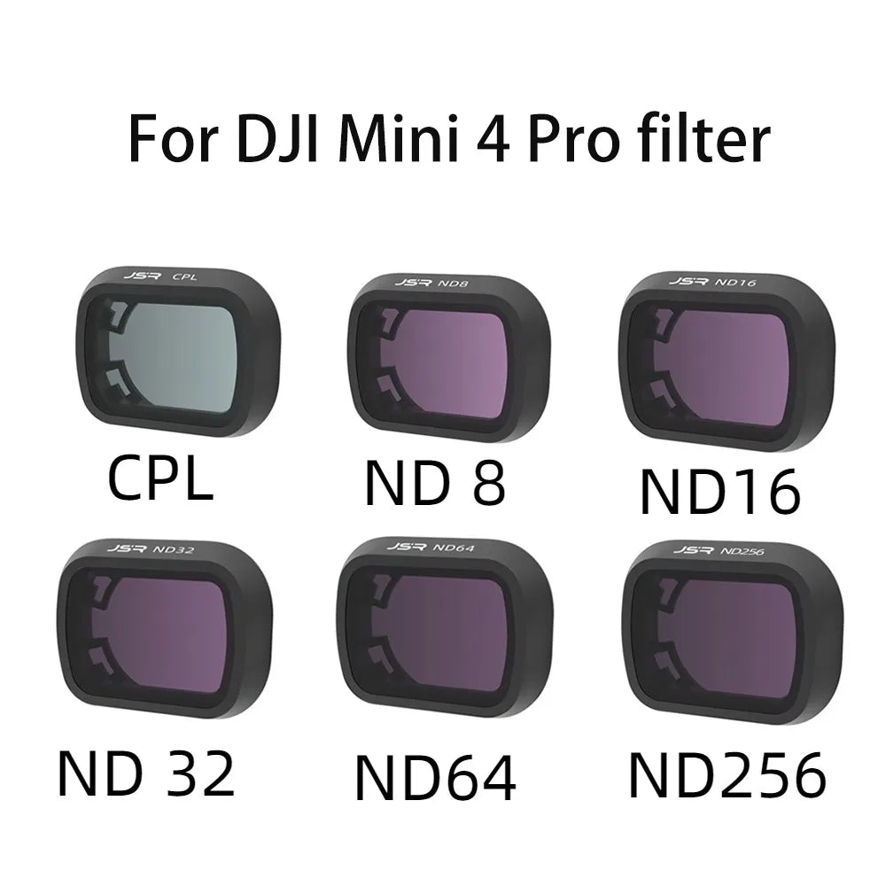 Pour filtre DJI Mini 4 Pro-protection de lentille UV polarisation CPL, –  RCDrone