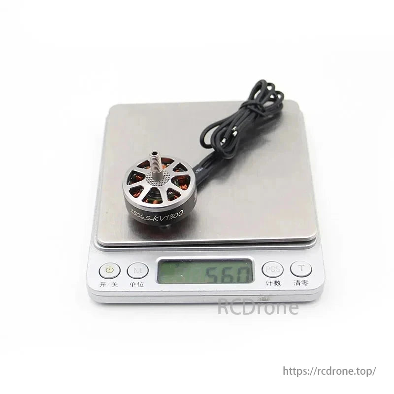 SPARKHOBBY XSPEED 2806.5 1300KV Brushless Motor, SPARKHOBBY XSPEED 2806.5 1300KV motor, 5.6g, perfect for 7-inch FPV freestyle and cinewhoop X8 drones.