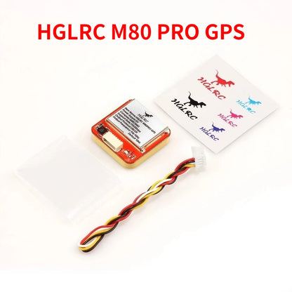 HGLRC M100 MINI GPS /M80 PRO /M80 GPS - 10th Generation UBLOX Chip three-mode positioning 3.3V-5V For FPV RacingFreestyle Drone