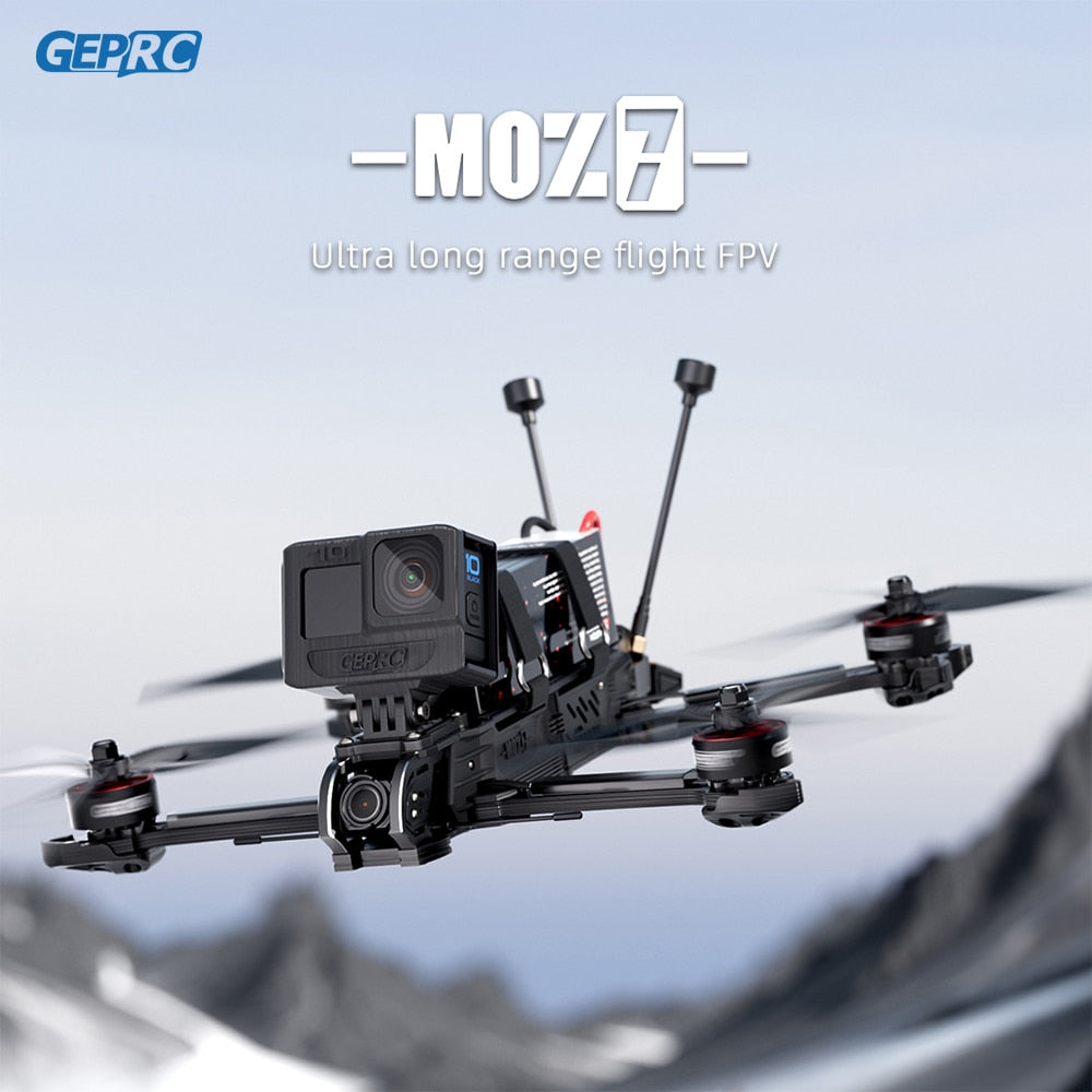 GEPRC MOZ7 HD, GEPRC MOA= Ultra long rage flight FPV GEP