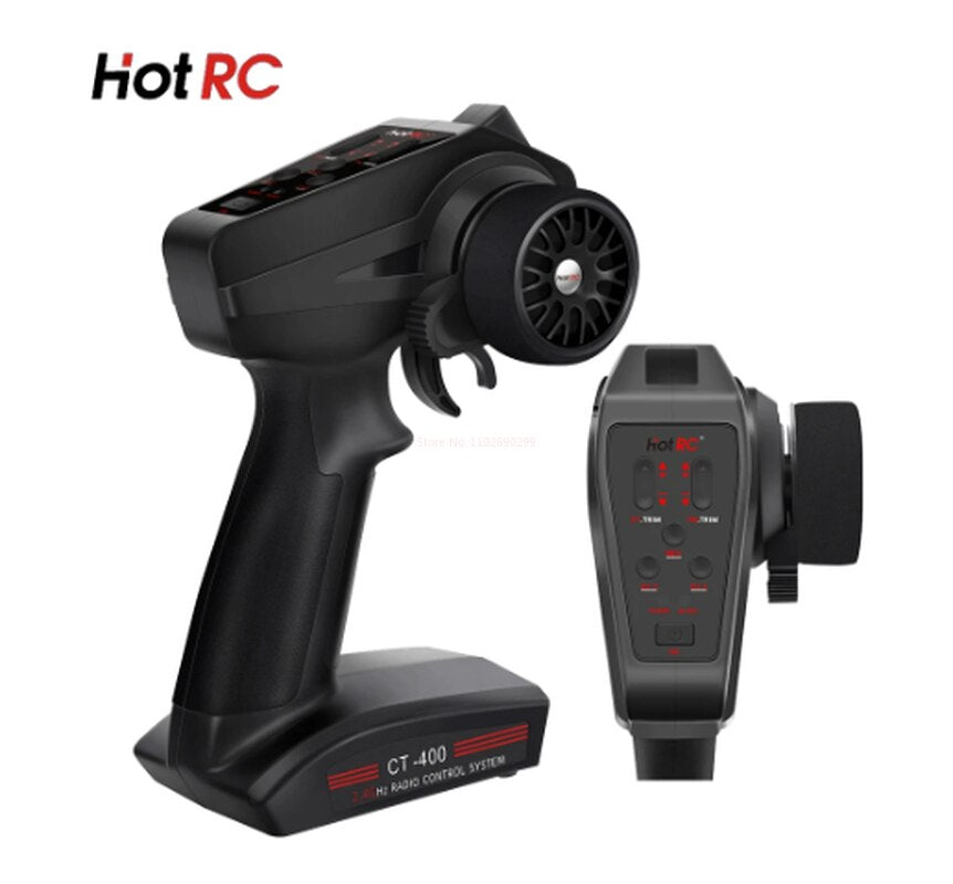 Hotrc Ct400 Ct600 4.5v-9v 4ch 6ch 2.4ghz Fhss Radio Control System Transmitter With Receiver For Rc Car Boat Tank Truck Toy