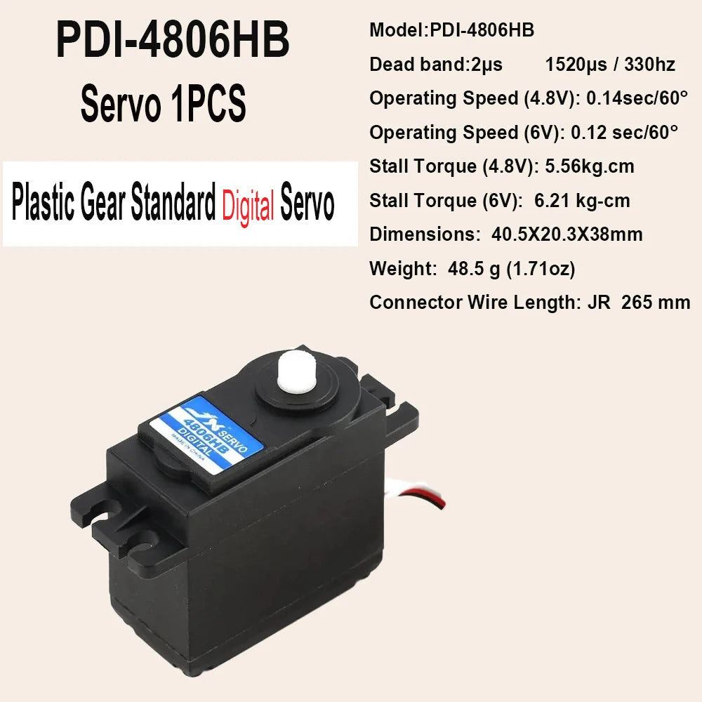 JX Servo, PDI-4806HB Dead band:2us 1520ps 330h