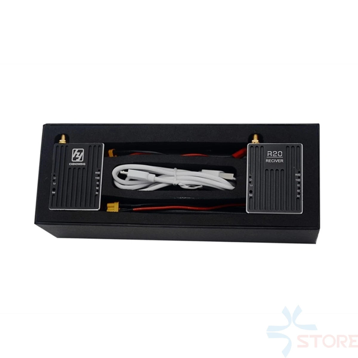 R20 820-845Mhz 100mw-1W VTX - Over 30Km adjustable wireless data link Digital Video Downlink System