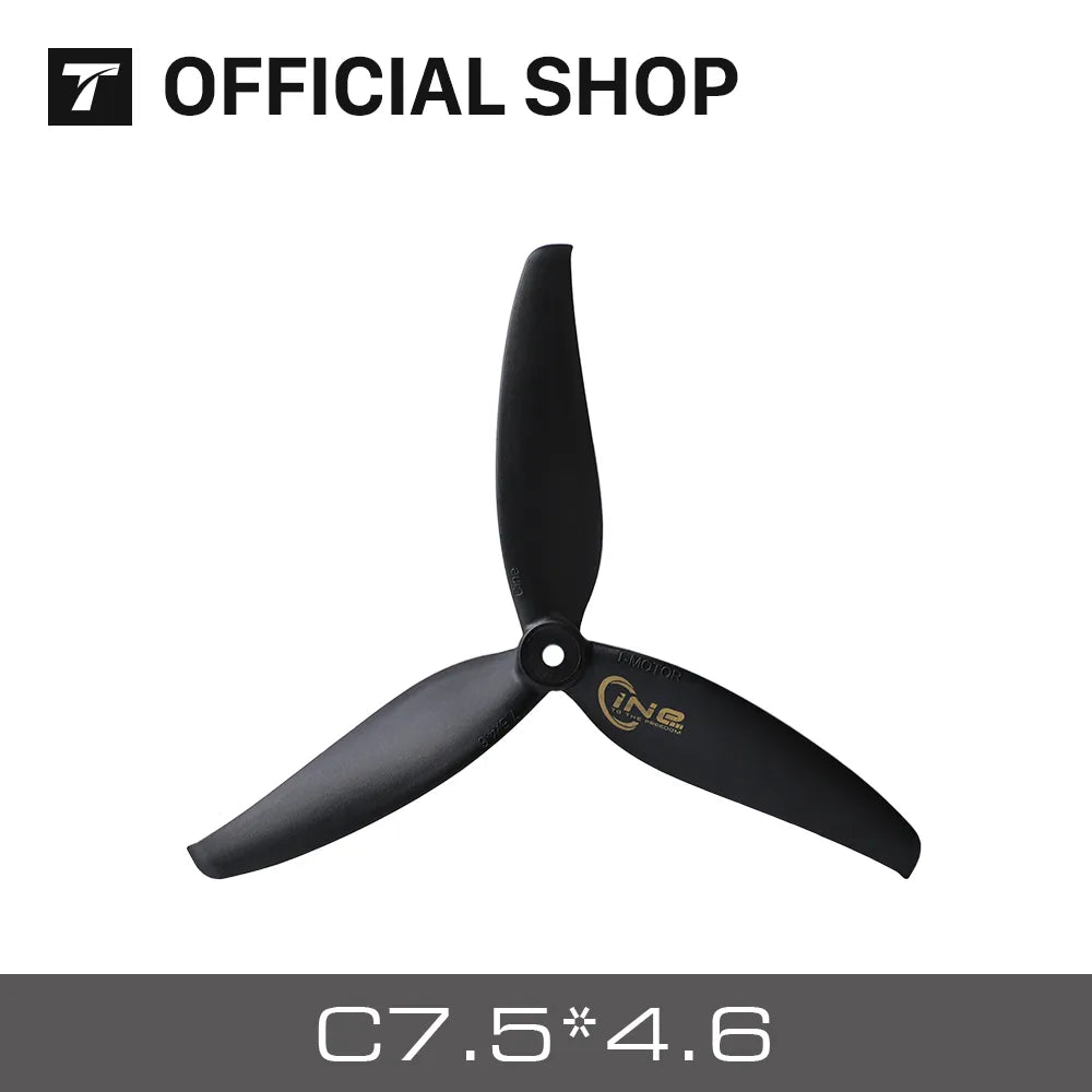 T-MOTOR C7.5x4.6 Prop - 1Pairs/bag  Professional Cinematic FPV Propeller for Cinematic FPV drone