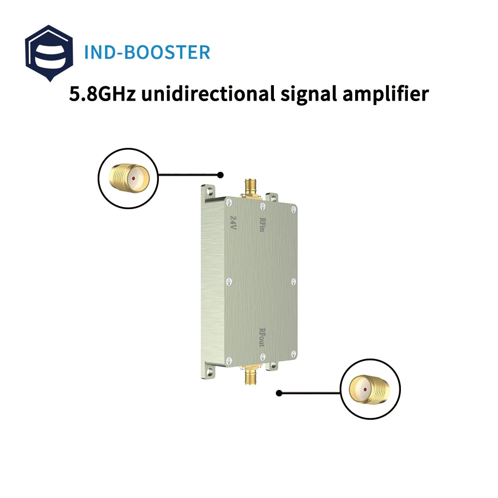 IND-BOOSTER 5.8GHz unidirectional signal amplifier  3