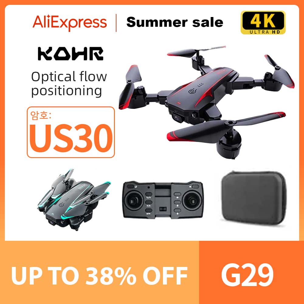 G29 Drone, AlExpress Summer sale 4K ULTRA HD RoHR