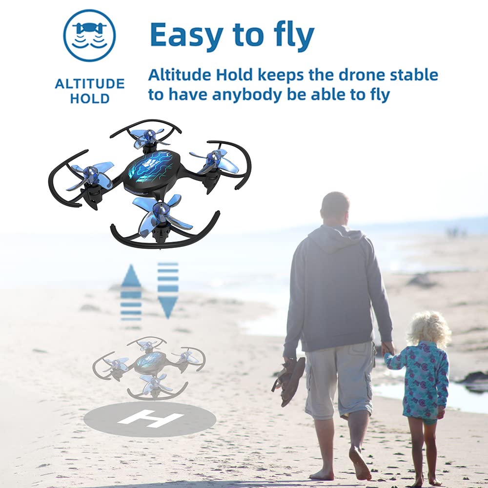 Easy to fly Altitude Hold keeps the drone stable ALTITUDE HOLD to have anybody