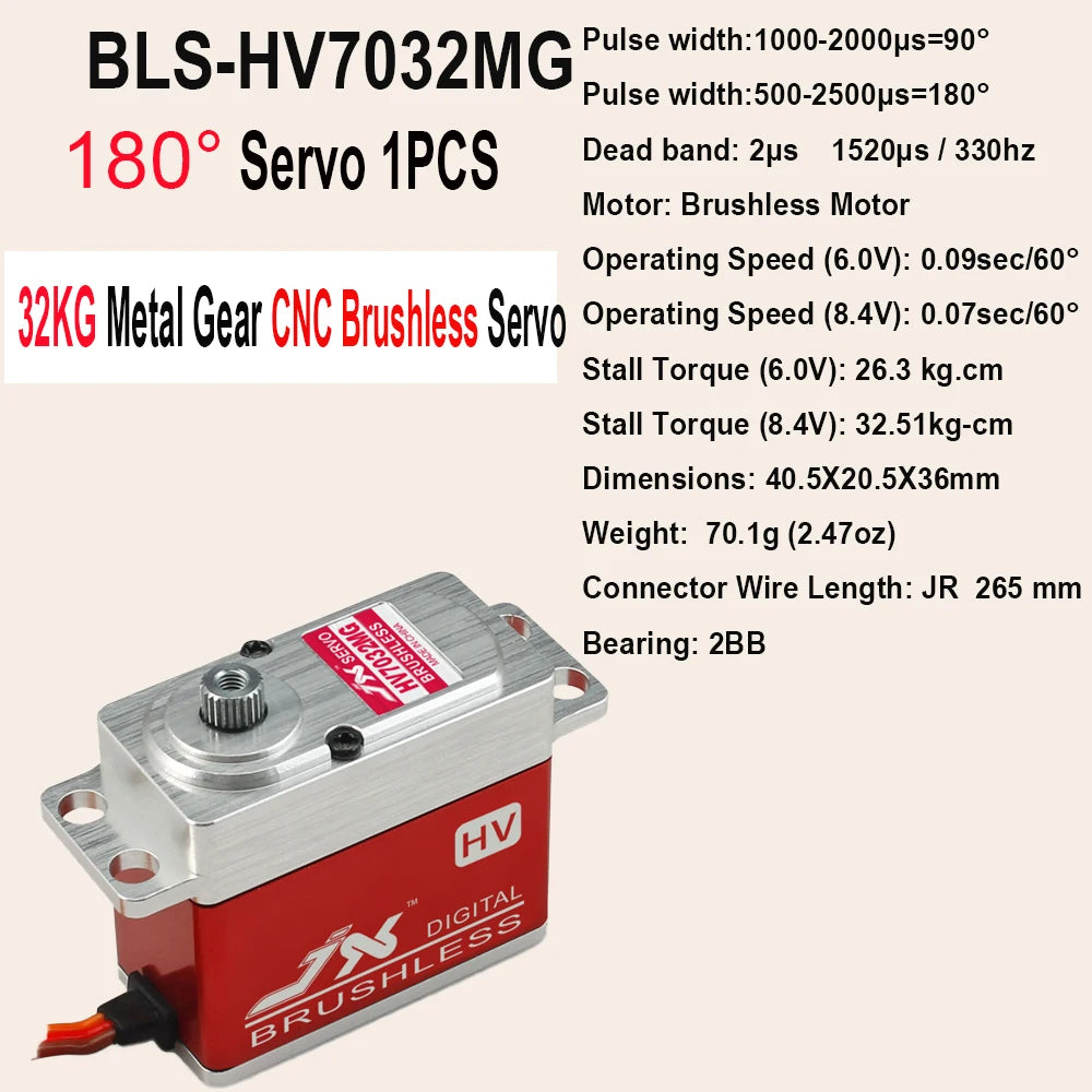 JX Servo, Servo 1PCS Dead band: 2us 1520ps 330hz