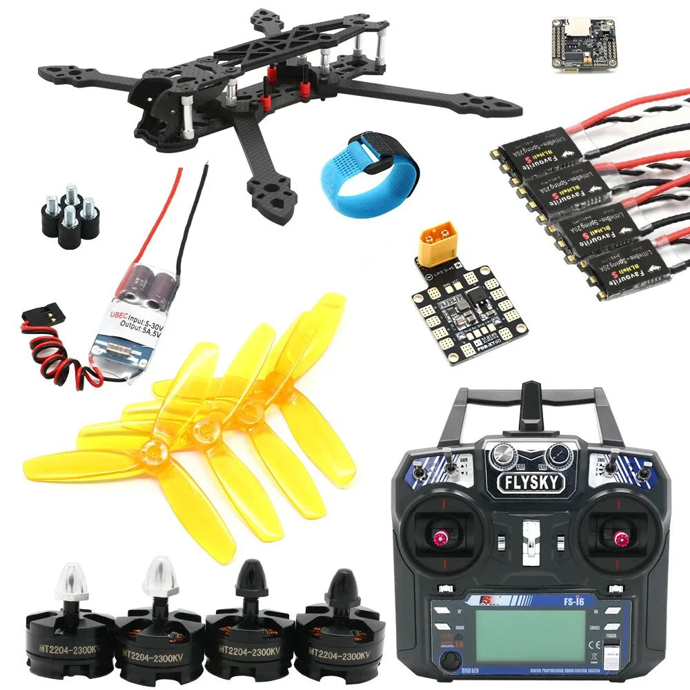 Mark4 Inch 225mm FPV Freestyle Drone Kit with 2300KV Motors, 20A