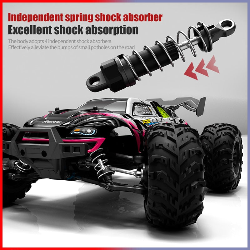 independent spring shock absorber Excellent shock absorption The body adopts 4 independent shock absorbers Effective