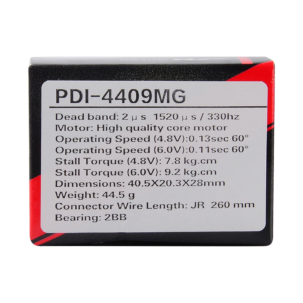 JX Servo, PDI-4409MG Dead band: 2 u $ 1520 H s