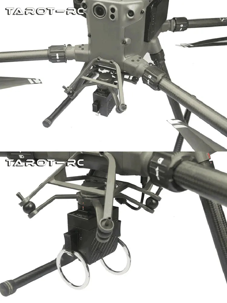 Tarot Dji PSDK Electronic Thrower - Two-stage Releaser 40KG Large Load Drone UAV Throw Device Adapter Air Dropping System TL6101