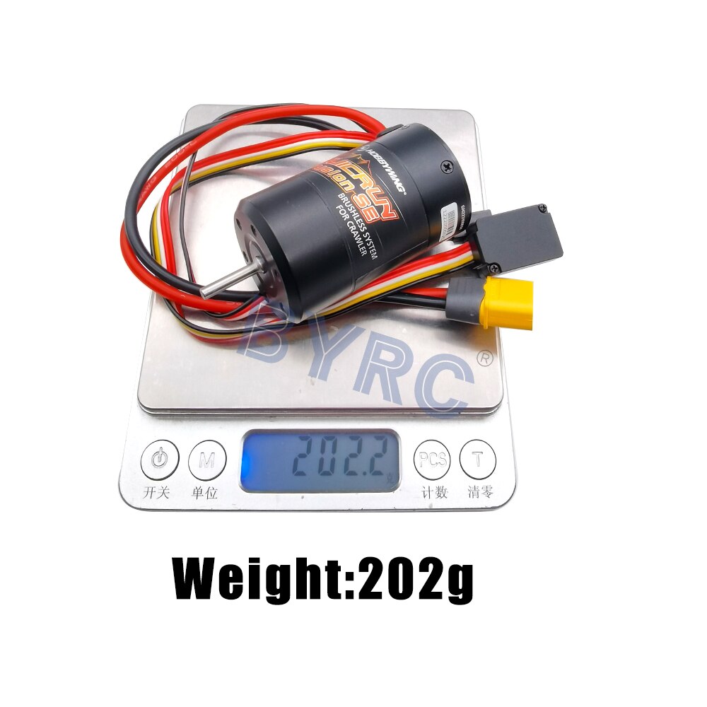 Hobbywing QuicRun Fusion SE 2-IN-1 40A 1200KV 1800KV Brushless Sensored Waterproof Motor For 1/10 RC Rock Crawler Car