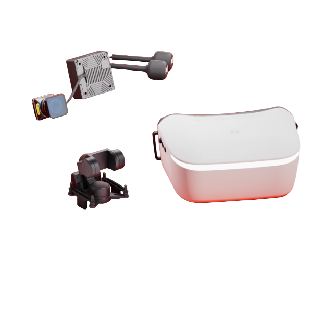 CADDXFPV GM1/GM2/GM3 Drone Gimbal | Tek/Çift/3 Eksenli FPV Kamera Stabilizasyonu ve Avatar Baş Takibi