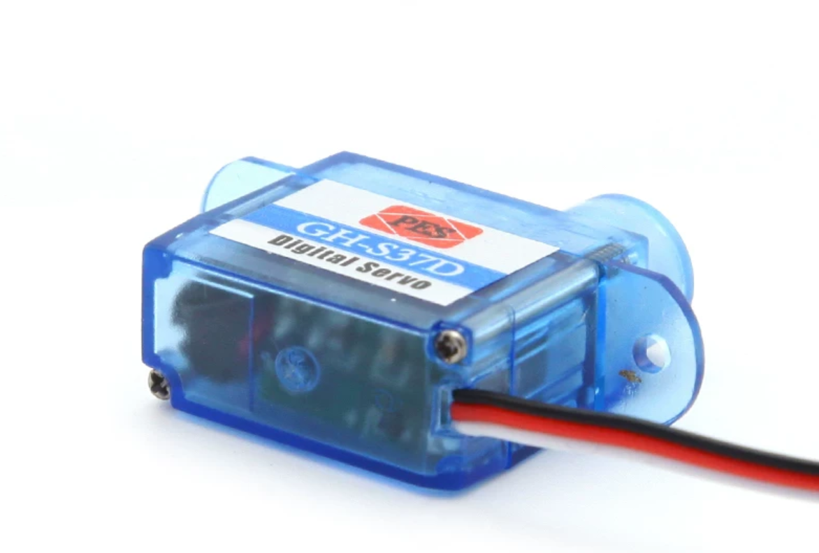 PES GH-S37D 3.7g Digital Micro Servo Plastic Gear Coreless Motor 3.6-4.8V for RC Airplane Glider Car