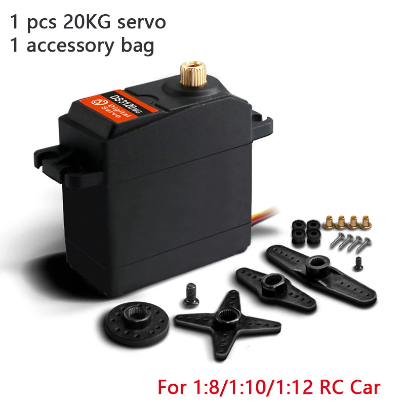 DSServo DS3109 DS3115 DS3120 - 9.5kg 13kg 15kg 17kg 21.5kg 25kg High Torque Servo Metal gear servo For rc car boat plane