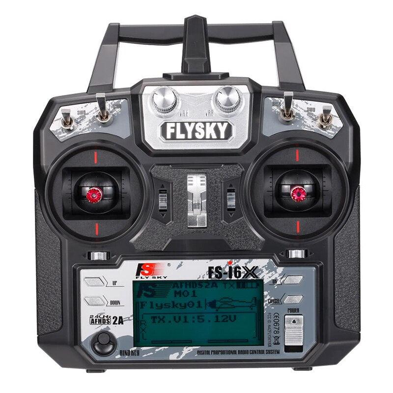 Flysky I6X FS-i6X 10CH 2.4G AFHDS 2A RC Transmitter control With FS-iA6B FS-iA10B FS-X6B FS-A8S IA6 A8S Receiver For Rc Airplane - RCDrone