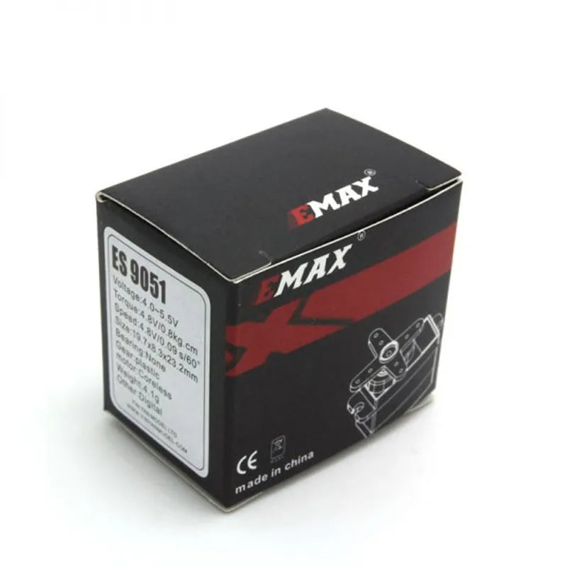 Emax ES9051 Waterproof Servo - 4.3g Digital Mini Servo For RC Model Helicopter Boat Airplane Accessorie Gladiator Upgrade Parts