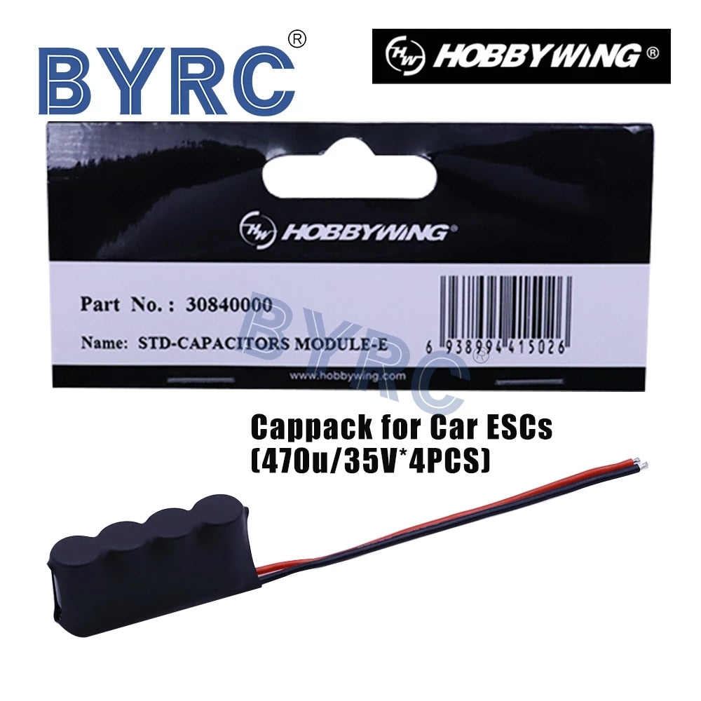 Hobbywing Ezrun Xerun 자동차 용 저임피던스 커패시터 모듈 4 ESC 슈퍼 커패시터 모듈 #4 모듈 470u/ –  RCDrone