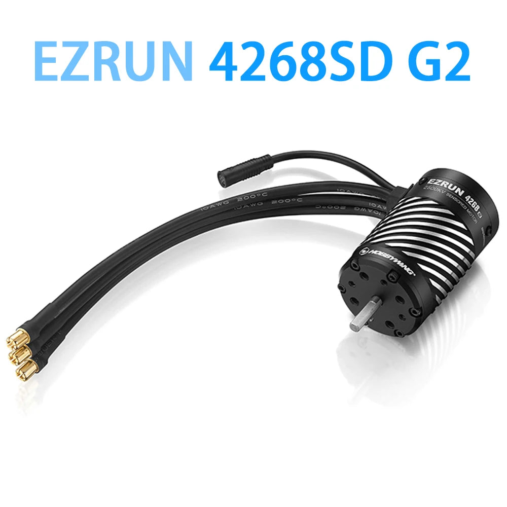 Hobbywing EZRUN MAX8 G2 3-6S Brushless Sensored 4278SD 2250KV/4268SD 3-4S 2500KV 2250kv Motor For 1/8 1/10 Truck Car
