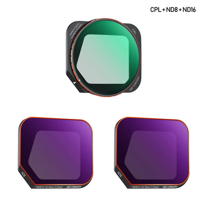 K&F Concept Filter for DJI Mavic 3 Classic - Filter CPL/ND8/ND16/ND32/ND64/ND&PL Drone Camera Filter Accessories with Green Film