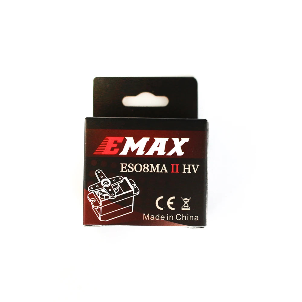 EMAX ES08MA II - 12G High Voltage Metal Gear Analog Servo For Rc Helicopter Plane Boat Car